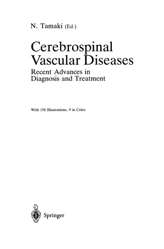 Cerebrospinal Vascular Diseases: Recent Advances in Diagnosis and Treatment