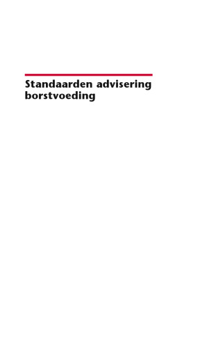Standaarden advisering borstvoeding