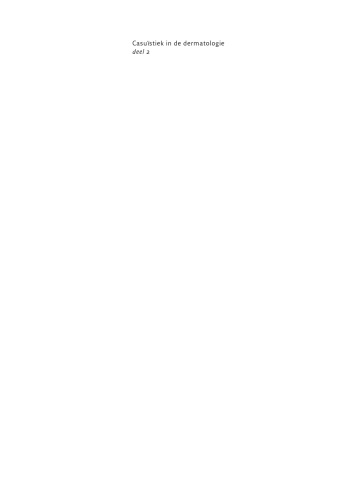 Casuïstiek in de dermatologie