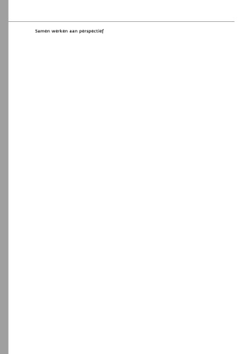 Samen werken aan perspectief: Een methode voor intensieve behandeling in de residentiële jeugdzorg