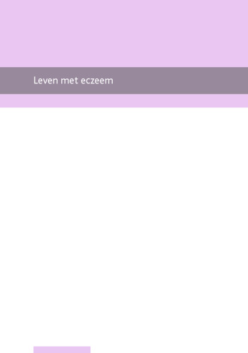 Leven met eczeem