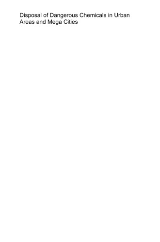 Disposal of Dangerous Chemicals in Urban Areas and Mega Cities: Role of Oxides and Acids of Nitrogen in Atmospheric Chemistry