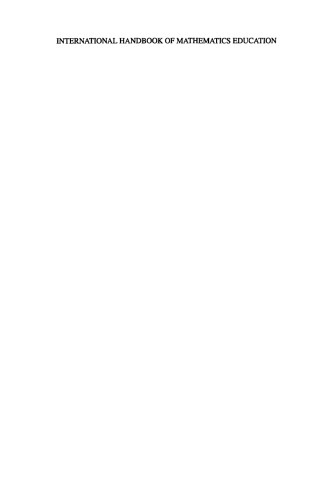 International Handbook of Mathematics Education: Part 1