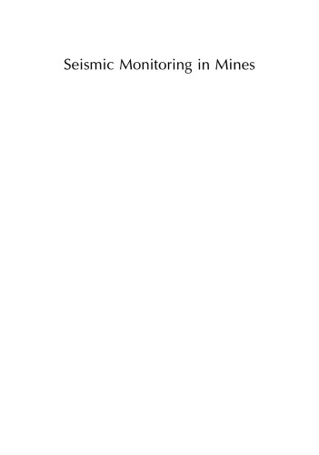 Seismic Monitoring in Mines