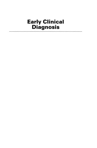 Early Clinical Diagnosis