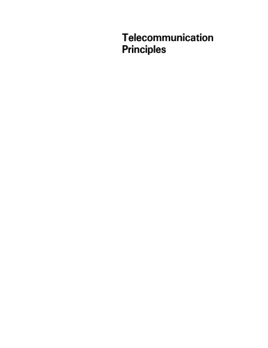 Telecommunication Principles