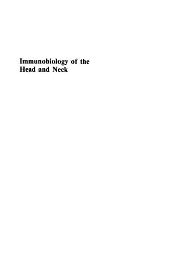 Immunobiology of the Head and Neck