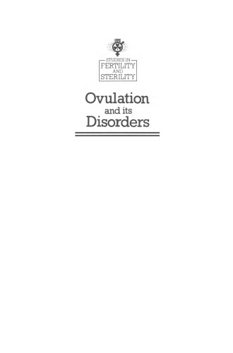 Ovulation and its Disorders