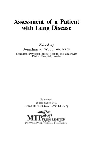 Assessment of a Patient with Lung Disease