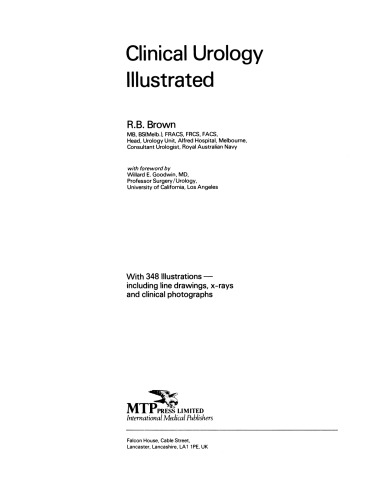 Clinical Urology Illustrated