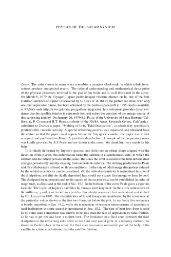 Physics of the Solar System: Dynamics and Evolution, Space Physics, and Spacetime Structure