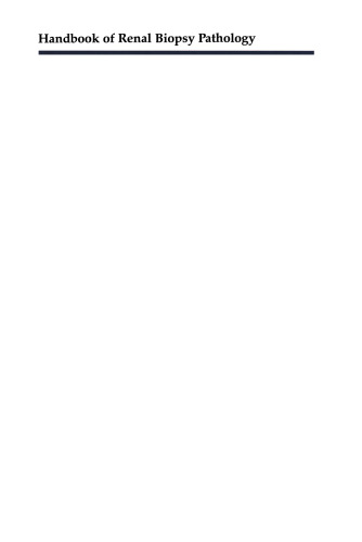 Handbook of Renal Biopsy Pathology