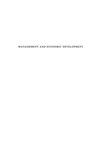 Management and Economic Development: The Case of Taiwan