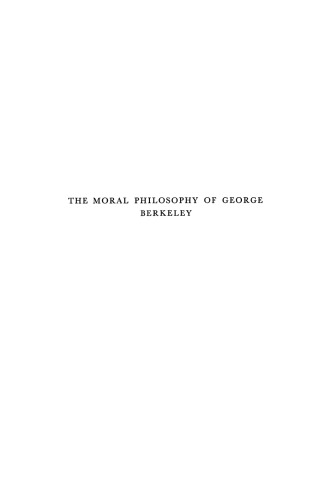 The Moral Philosophy of George Berkeley