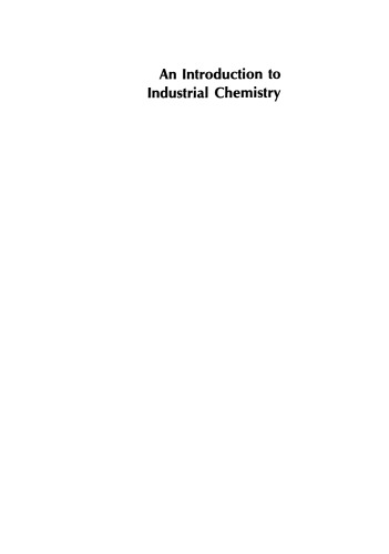 An Introduction to Industrial Chemistry