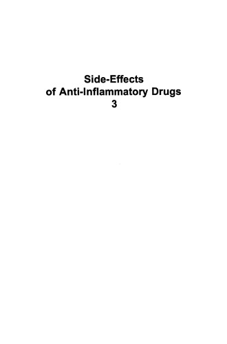Side-Effects of Anti-Inflammatory Drugs 3