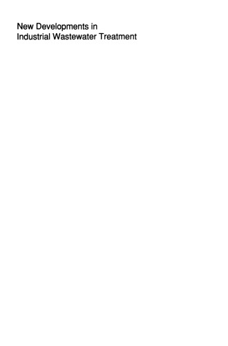 New Developments in Industrial Wastewater Treatment