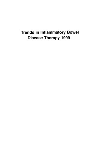 Trends in Inflammatory Bowel Disease Therapy 1999: The proceedings of a symposium organized by AXCAN PHARMA, held in Vancouver, BC, August 27–29, 1999