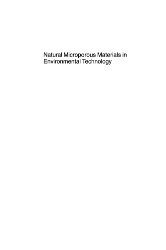 Natural Microporous Materials in Environmental Technology