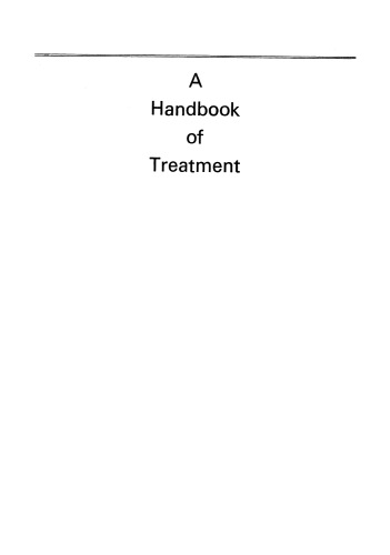 A Handbook of Treatment
