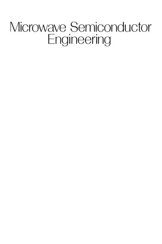 Microwave Semiconductor Engineering