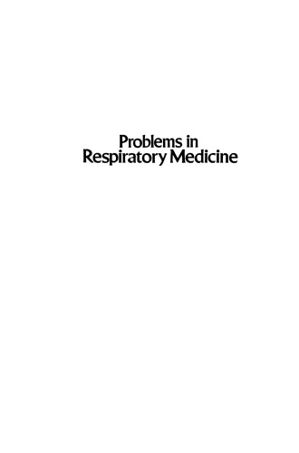 Problems in Respiratory Medicine