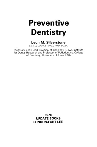 Preventive Dentistry