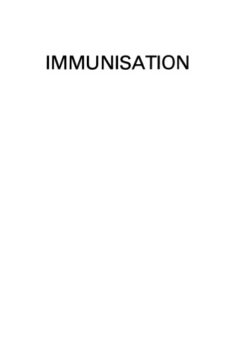 Immunisation