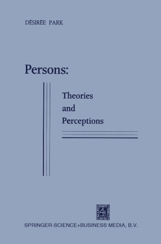 Persons: Theories and Perceptions