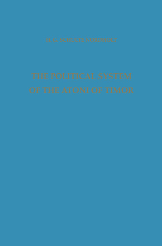 The Political System of the Atoni of Timor