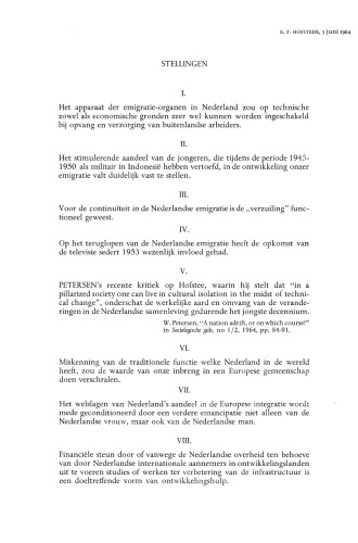 Thwarted Exodus: Post-War Overseas Migration from the Netherlands