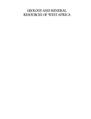 Geology and Mineral Resources of West Africa