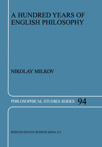 A Hundred Years of English Philosophy