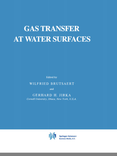 Gas Transfer at Water Surfaces