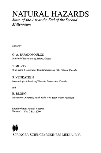 Natural Hazards: State-of-the-Art at the End of the Second Millennium