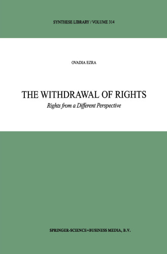 The Withdrawal of Rights: Rights from a Different Perspective