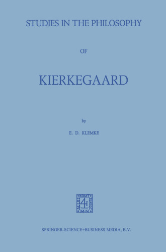 Studies in the Philosophy of Kierkegaard