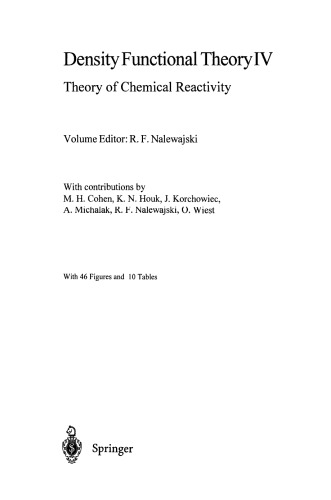 Density Functional Theory IV: Theory of Chemical Reactivity