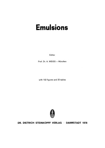 Emulsions