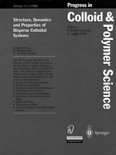 Structure, Dynamics and Properties of Disperse Colloidal Systems