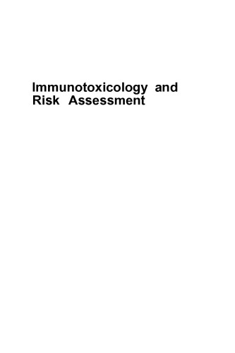 Immunotoxicology and Risk Assessment