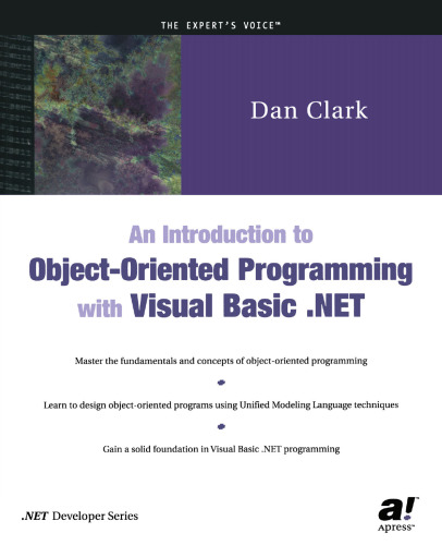 An Introduction to Object-Oriented Programming with Visual Basic .NET