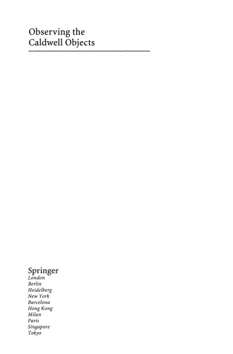 Observing the Caldwell Objects