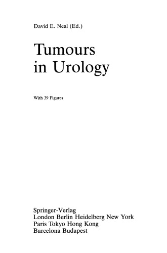 Tumours in Urology