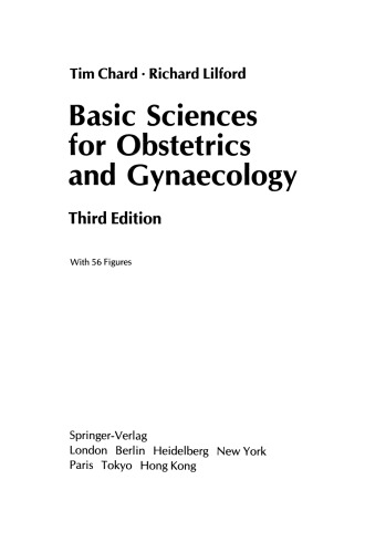Basic Sciences for Obstetrics and Gynaecology
