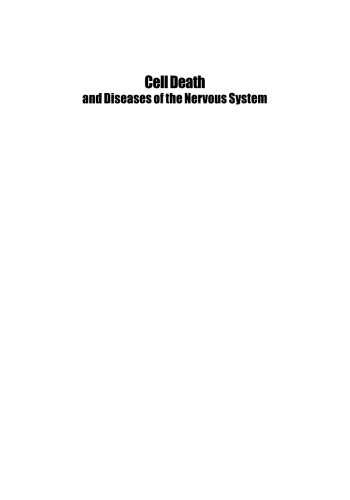 Cell Death and Diseases of the Nervous System