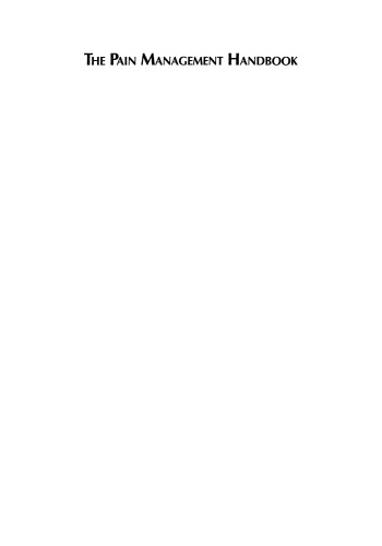 The Pain Management Handbook: A Concise Guide to Diagnosis and Treatment