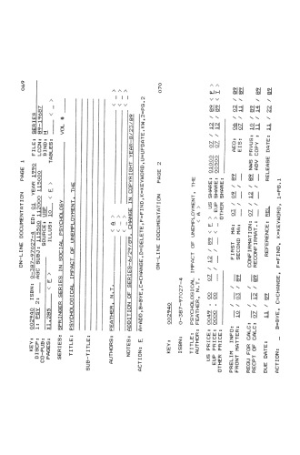 The Psychological Impact of Unemployment
