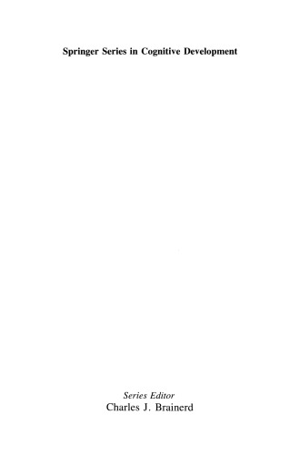 The Social and Cognitive Aspects of Normal and Atypical Language Development