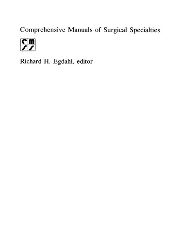 Manual of Vascular Surgery